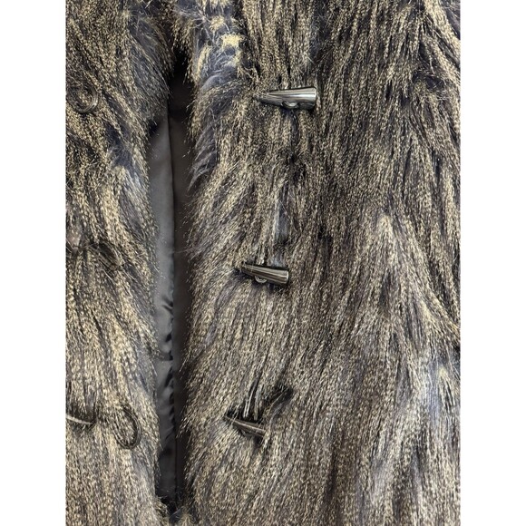 Candela Indigo Faux Fur Mahala Vest Size Medium SIZE LARGE - Picture 3 of 10